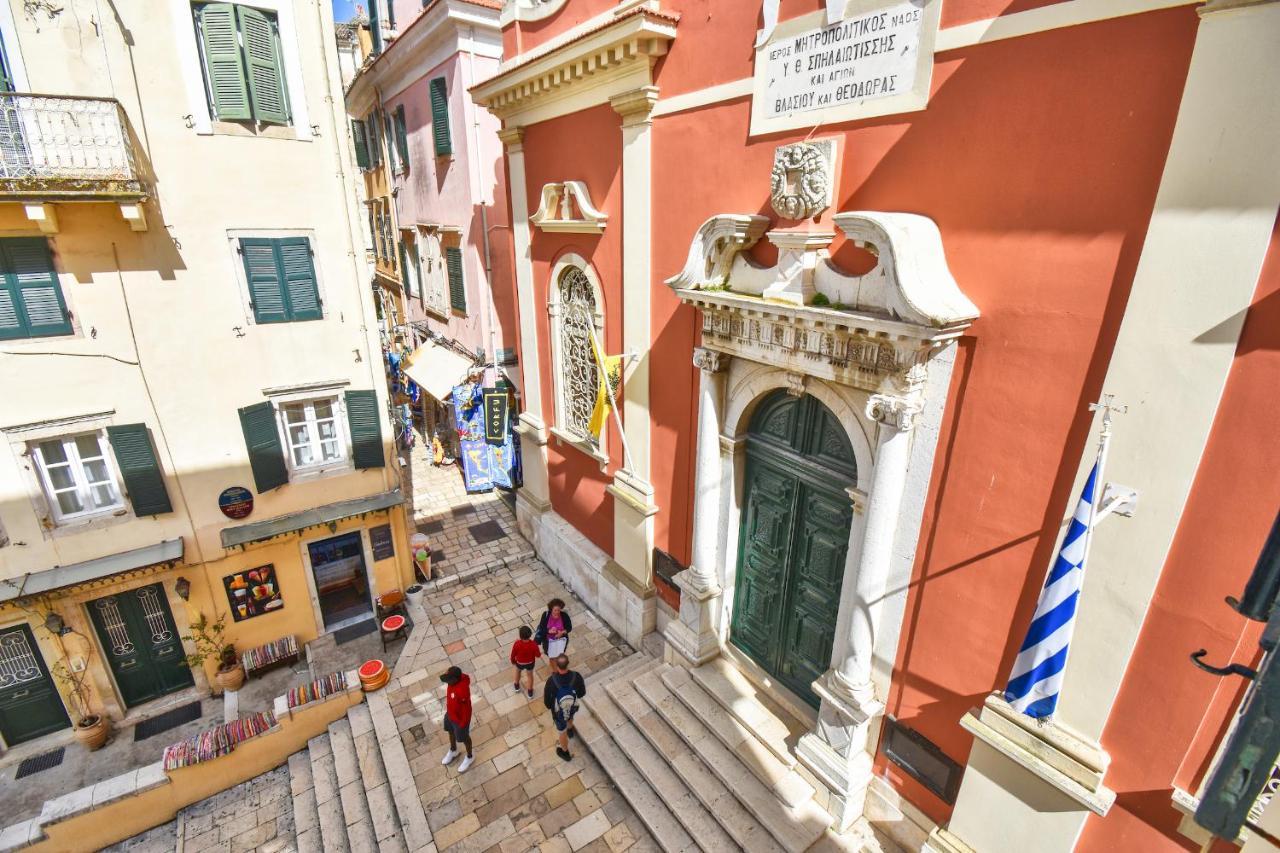 Mitropolis Old Town Apartment Corfu  Экстерьер фото