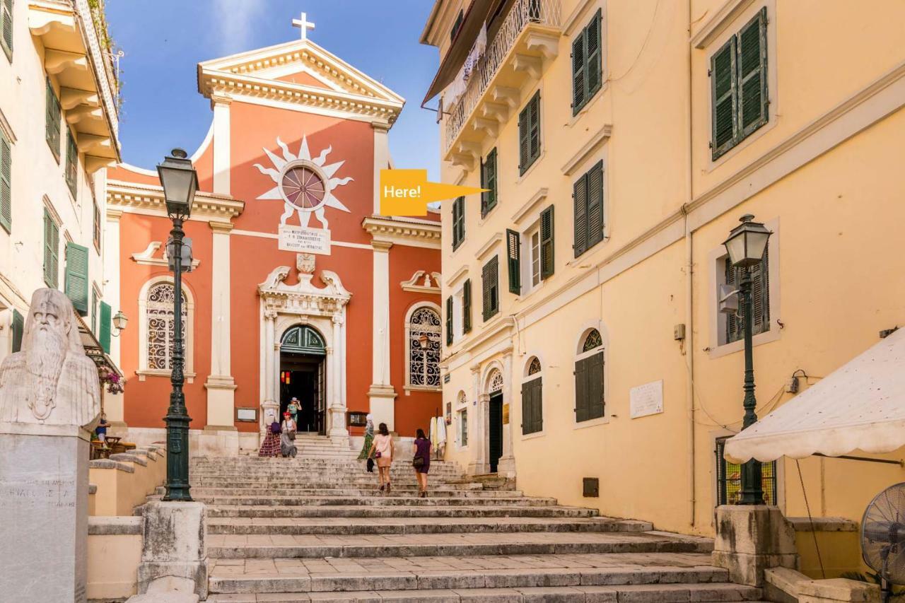 Mitropolis Old Town Apartment Corfu  Экстерьер фото